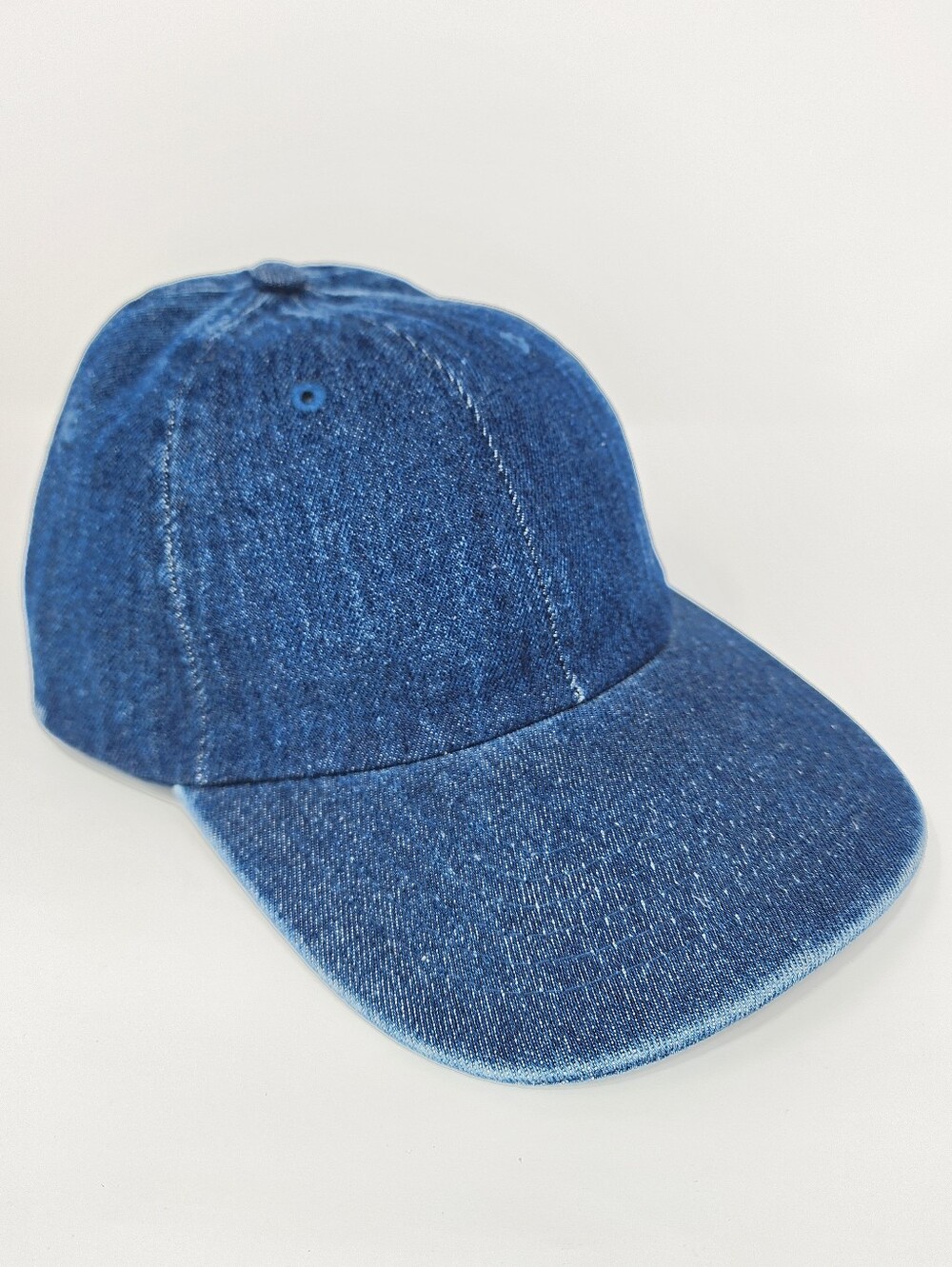 Newhattan Denim Blue Baseball Cap